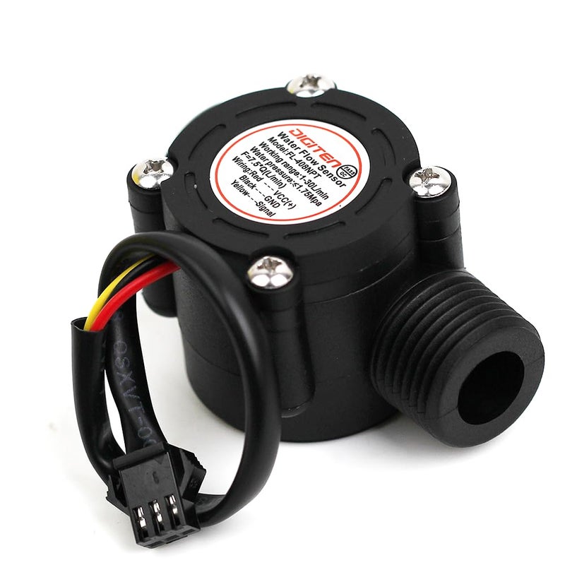 SENSTREE G1/2 ’’ Flow Hall Sensor with NPT Thread, 1-30L/Min Flow Meter, Flowmeter Counter, Arduino, Raspberry Pi, and Reverse Osmosis Filter Compatible - Image 3